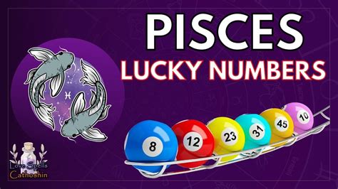 pisces lucky numbers for today|More.